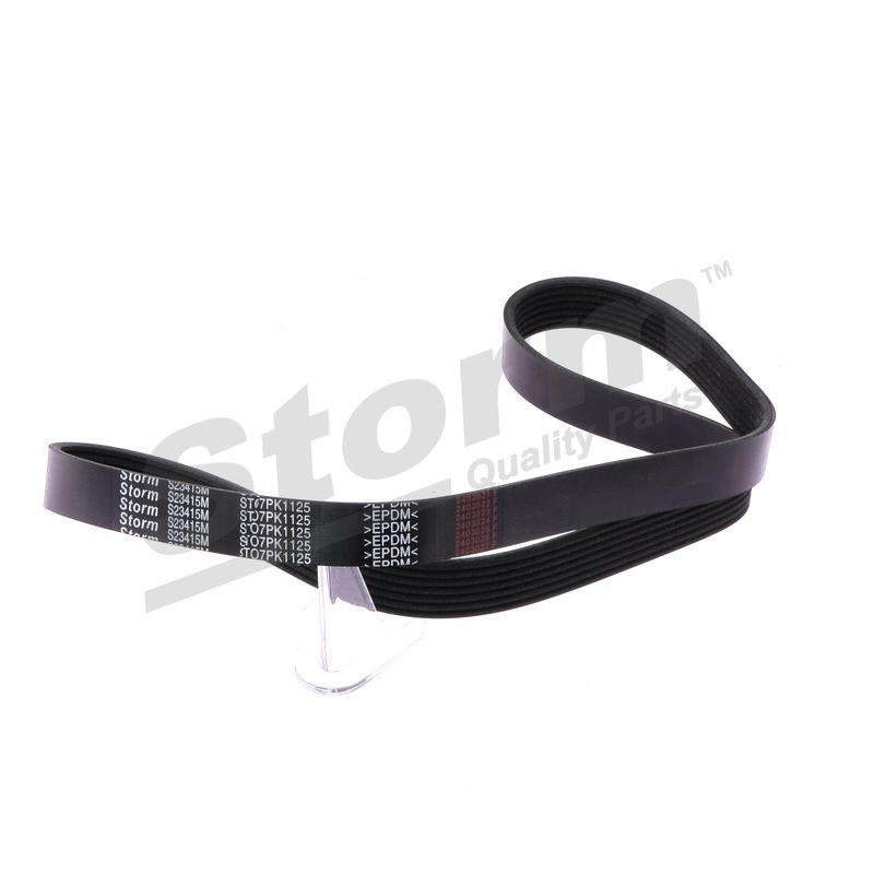 Courroie trapézoïdale à nervures STORM QUALITY PARTS STO7PK1125