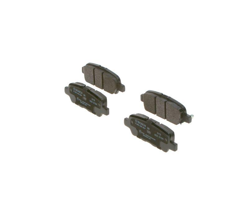 Kit de plaquettes de frein, frein à disque BOSCH 0 986 494 857