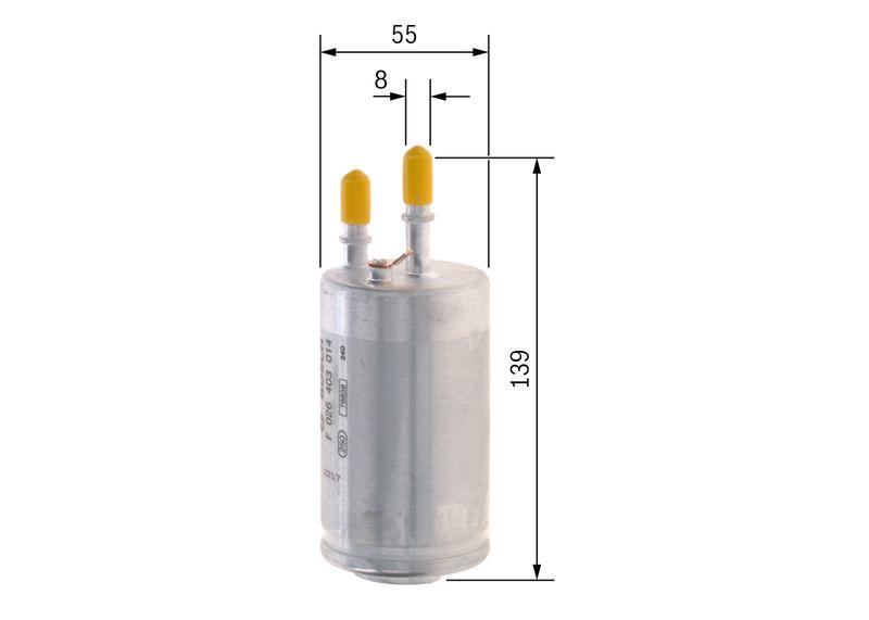 Filtre à carburant BOSCH F 026 403 014