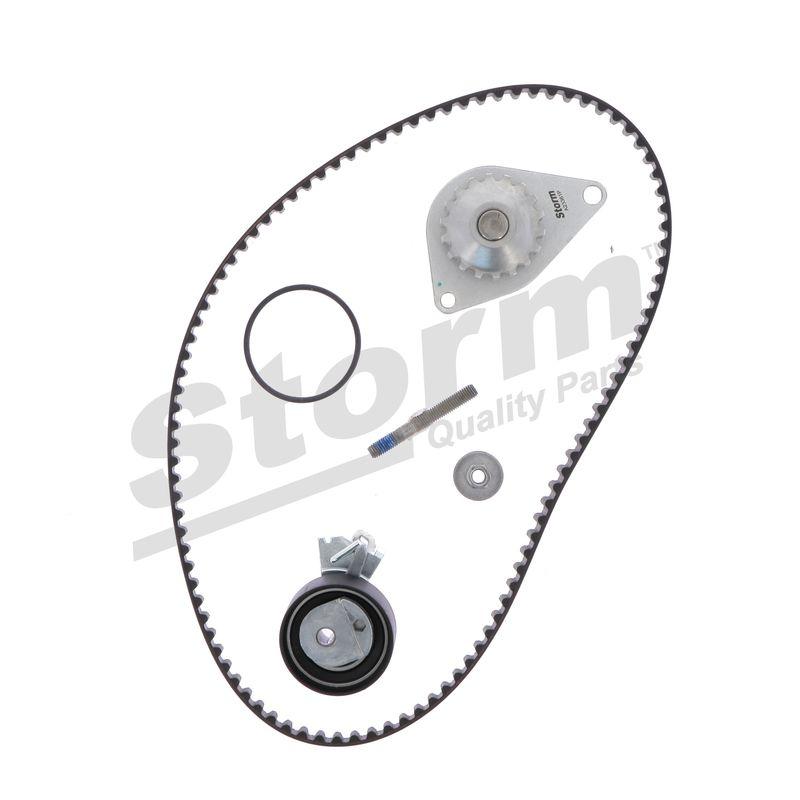 Pompe à eau + kit de courroie crantée STORM QUALITY PARTS 904463KP