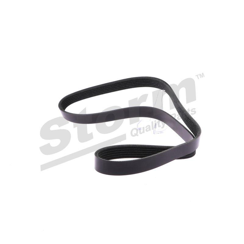 Courroie trapézoïdale à nervures STORM QUALITY PARTS STO6PK1153