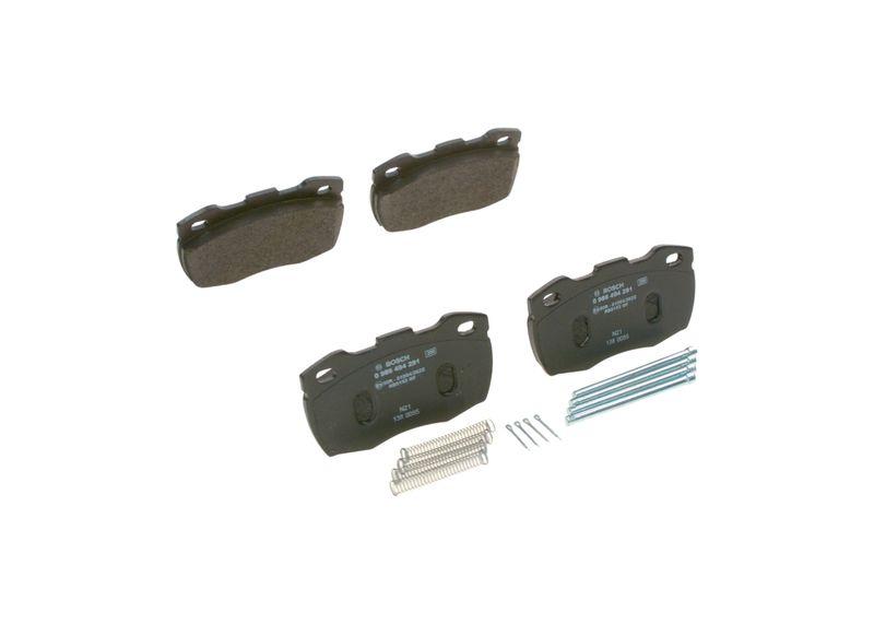 Kit de plaquettes de frein, frein à disque BOSCH 0 986 494 291