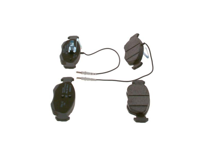 Kit de plaquettes de frein, frein à disque BOSCH 0986461764