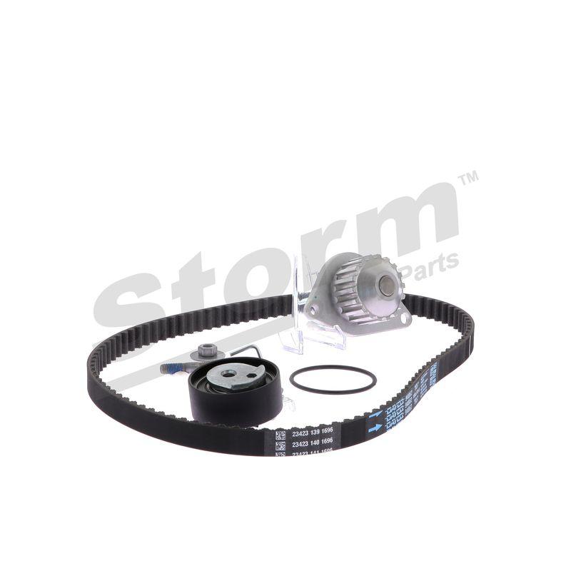 Pompe à eau + kit de courroie crantée STORM QUALITY PARTS 904464KP