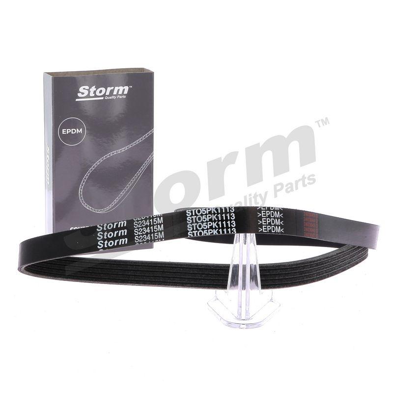 Courroie trapézoïdale à nervures STORM QUALITY PARTS STO5PK1113