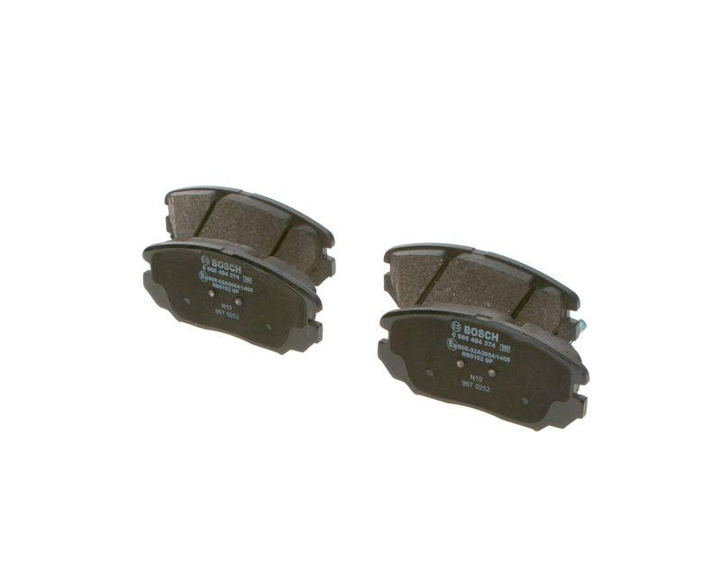 Kit de plaquettes de frein, frein à disque BOSCH 0 986 494 374