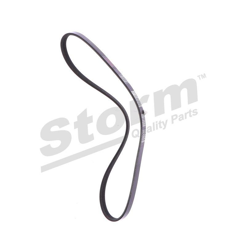Courroie trapézoïdale à nervures STORM QUALITY PARTS STO4PK0855