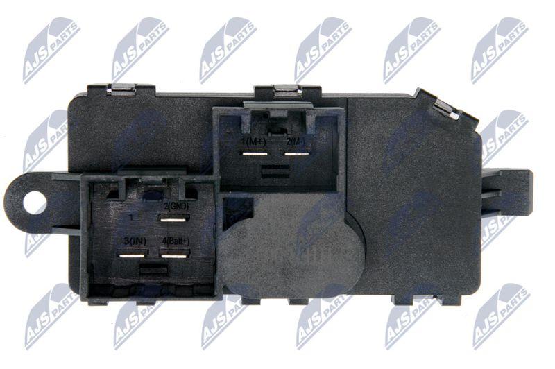 Résistance, pulseur d'air habitacle NTY ERD-FR-003