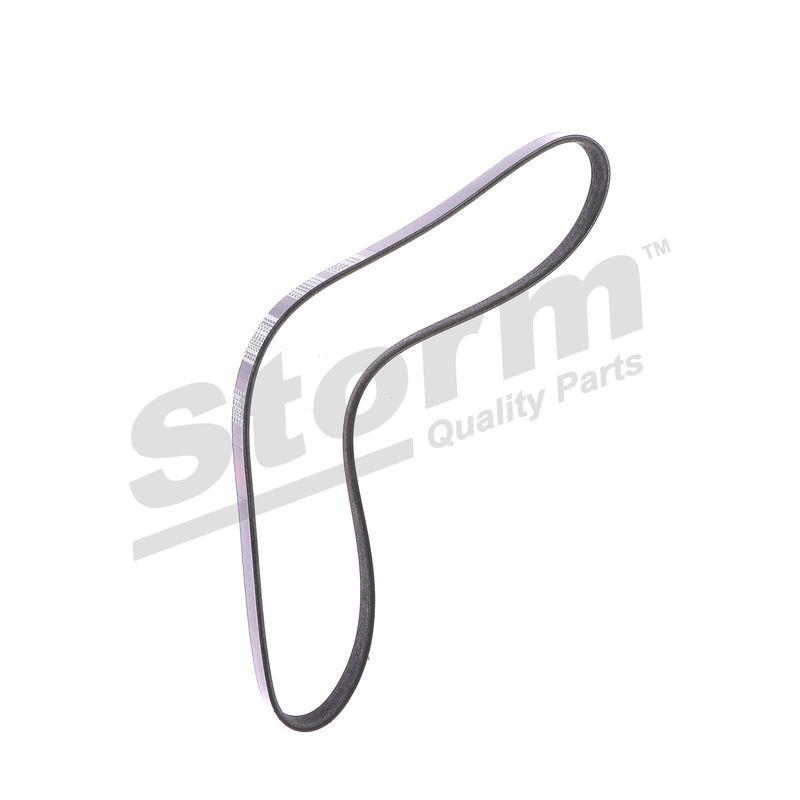Courroie trapézoïdale à nervures STORM QUALITY PARTS STO6PK0975