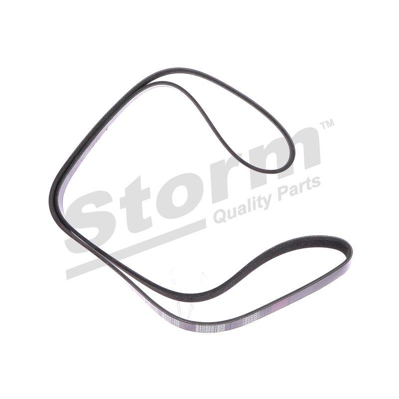 Courroie trapézoïdale à nervures STORM QUALITY PARTS STO6PK1600