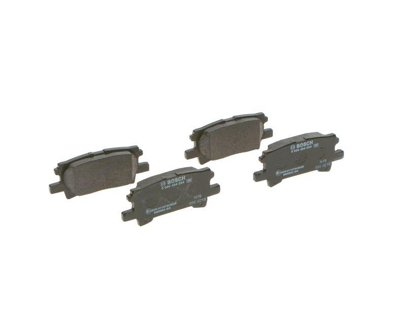 Kit de plaquettes de frein, frein à disque BOSCH 0 986 494 224