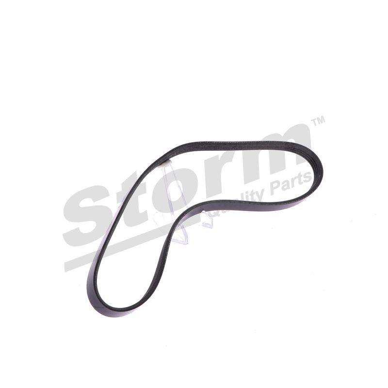 Courroie trapézoïdale à nervures STORM QUALITY PARTS STO4PK0738