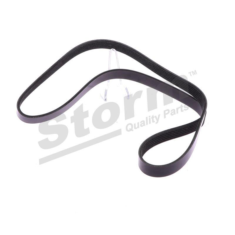 Courroie trapézoïdale à nervures STORM QUALITY PARTS STO6PK1125