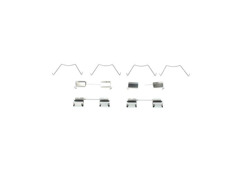 Kit d'accessoires, plaquette de frein à disque BOSCH 1987474466