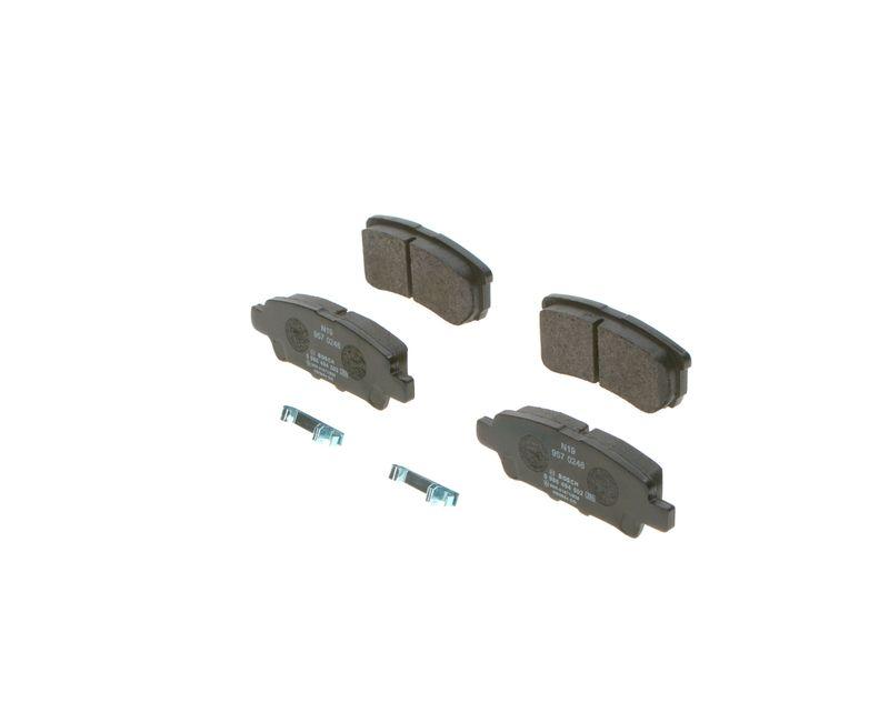 Kit de plaquettes de frein, frein à disque BOSCH 0 986 494 502