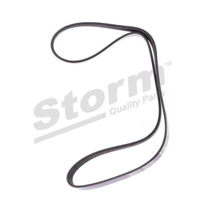 Courroie trapézoïdale à nervures STORM QUALITY PARTS STO6PK1200