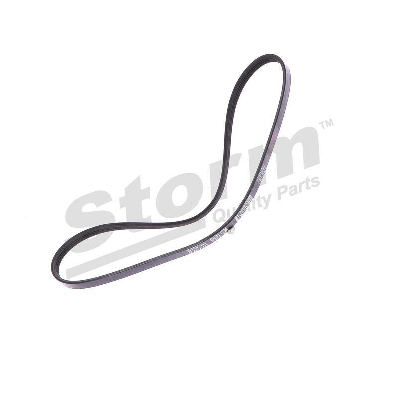 Courroie trapézoïdale à nervures STORM QUALITY PARTS STO4PK0855