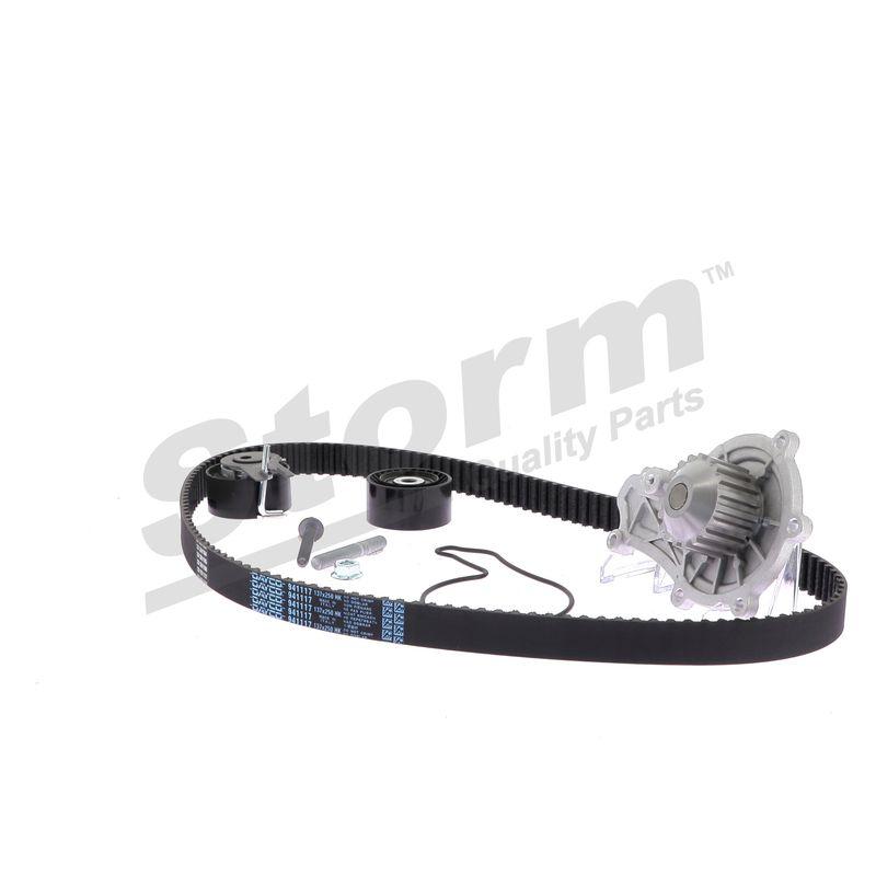 Pompe à eau + kit de courroie crantée STORM QUALITY PARTS 904487KP
