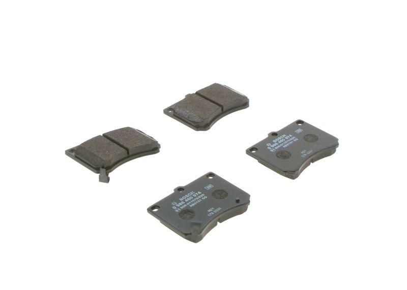Kit de plaquettes de frein, frein à disque BOSCH 0 986 460 974