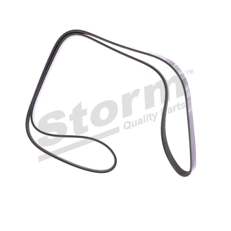 Courroie trapézoïdale à nervures STORM QUALITY PARTS STO6PK1713