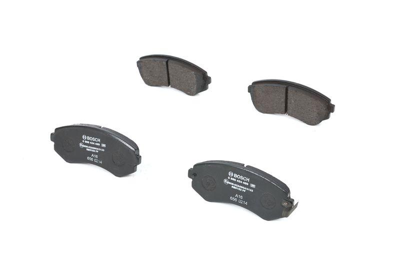 Kit de plaquettes de frein, frein à disque BOSCH 0 986 424 489