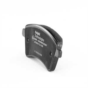 Kit de plaquettes de frein, frein à disque DELPHI LP2504