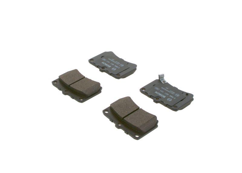 Kit de plaquettes de frein, frein à disque BOSCH 0 986 461 141