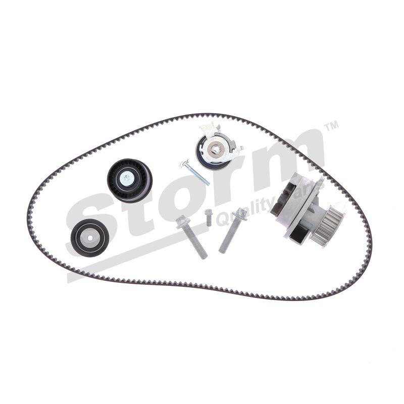 Pompe à eau + kit de courroie crantée STORM QUALITY PARTS 904388KP