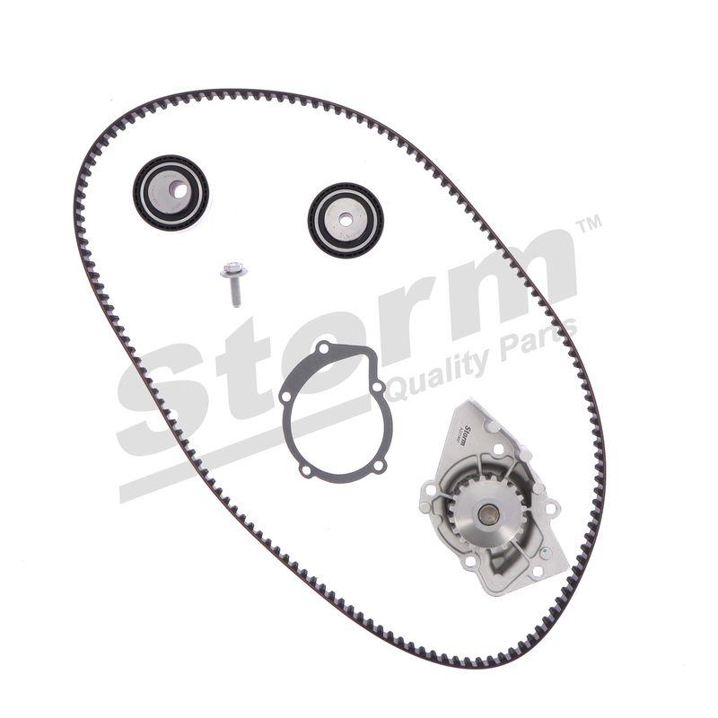 Pompe à eau + kit de courroie crantée STORM QUALITY PARTS 5550566KP