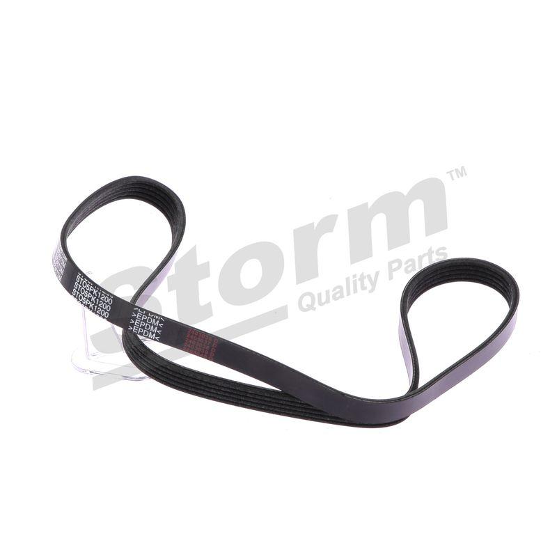 Courroie trapézoïdale à nervures STORM QUALITY PARTS STO5PK1200