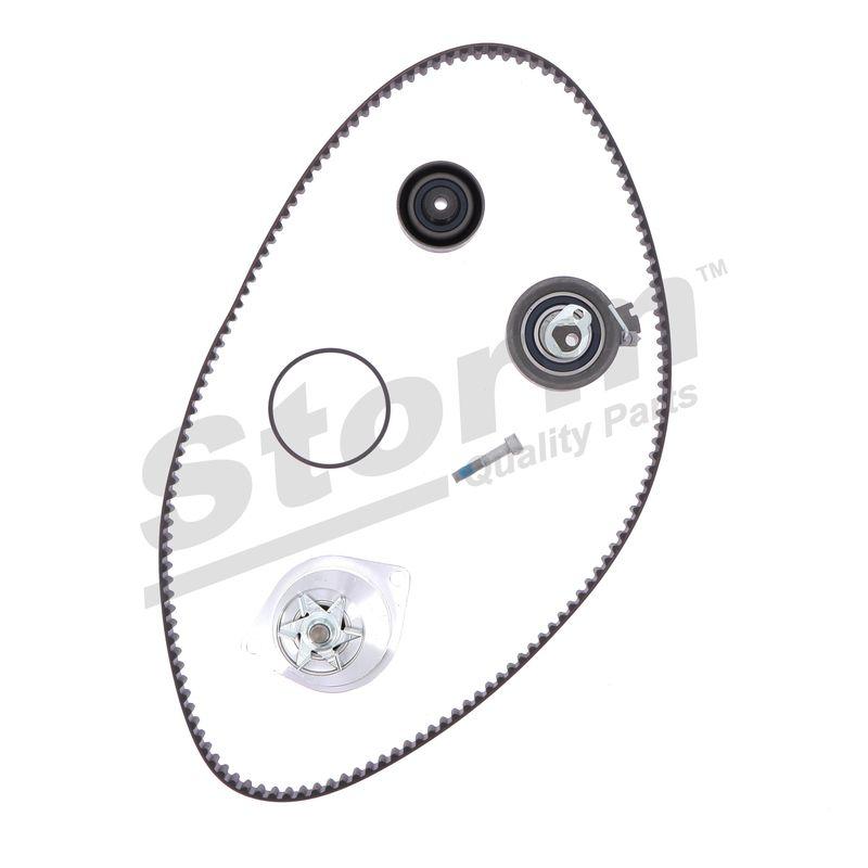Pompe à eau + kit de courroie crantée STORM QUALITY PARTS 904470KP