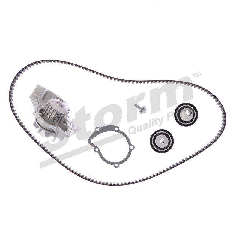 Pompe à eau + kit de courroie crantée STORM QUALITY PARTS 5550567KP