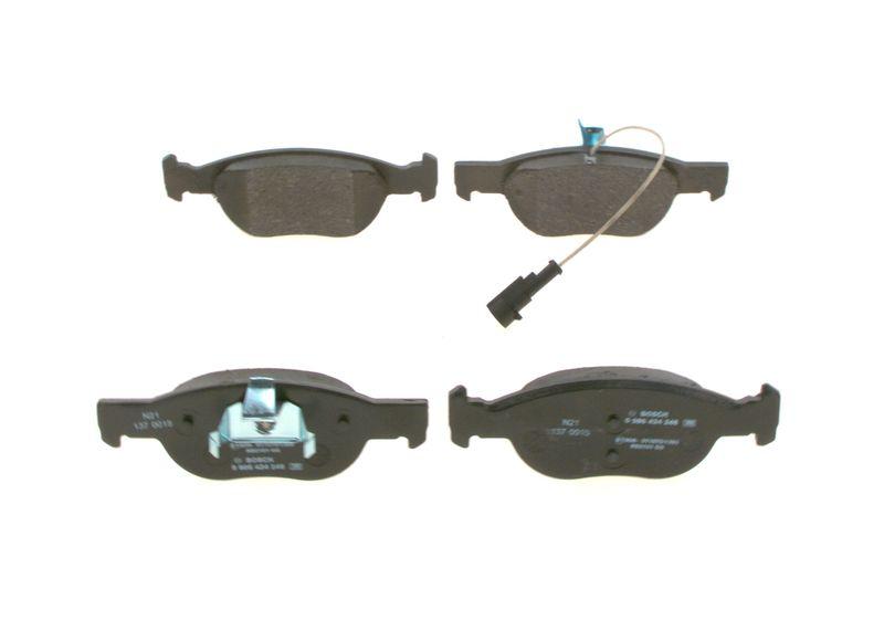 Kit de plaquettes de frein, frein à disque BOSCH 0986424246
