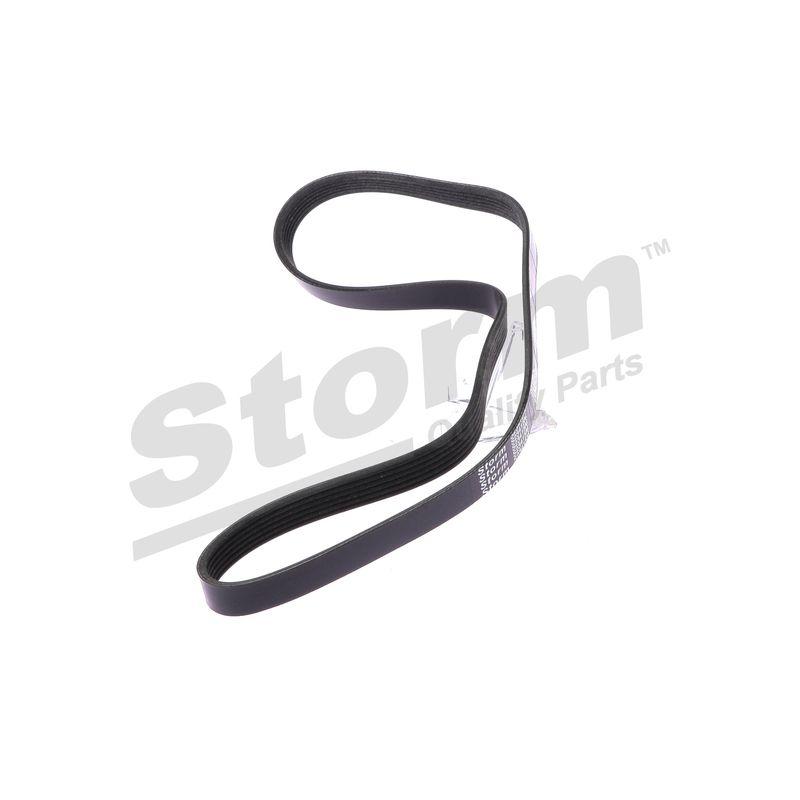 Courroie trapézoïdale à nervures STORM QUALITY PARTS STO6PK1095
