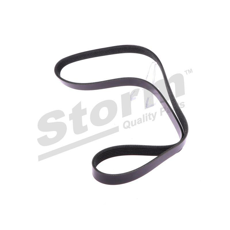 Courroie trapézoïdale à nervures STORM QUALITY PARTS STO6PK1153