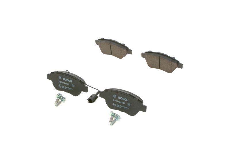 Kit de plaquettes de frein, frein à disque BOSCH 0 986 424 597