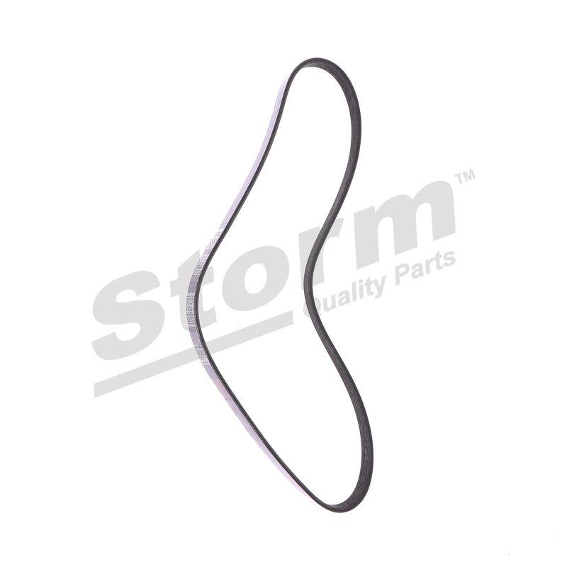 Courroie trapézoïdale à nervures STORM QUALITY PARTS STO6PK1019