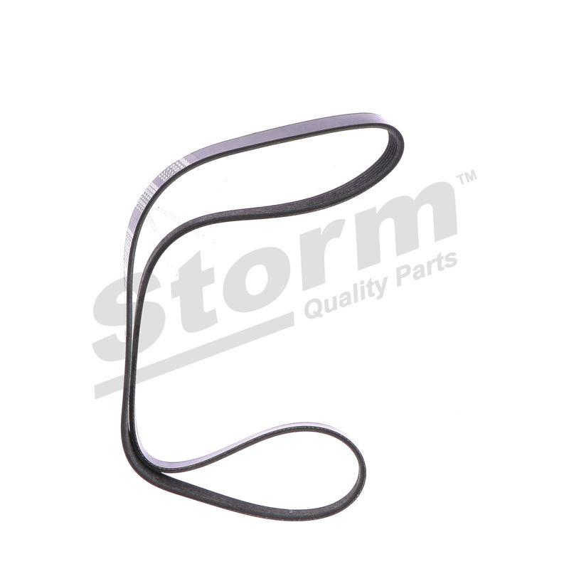 Courroie trapézoïdale à nervures STORM QUALITY PARTS STO6PK1183