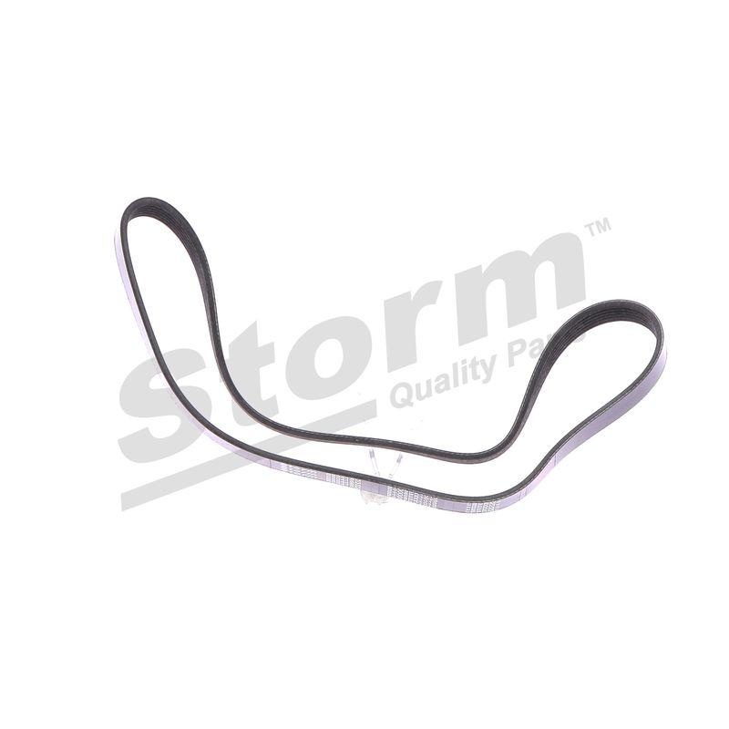 Courroie trapézoïdale à nervures STORM QUALITY PARTS STO6PK1013