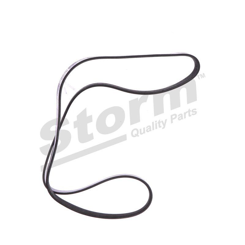 Courroie trapézoïdale à nervures STORM QUALITY PARTS STO6PK1390