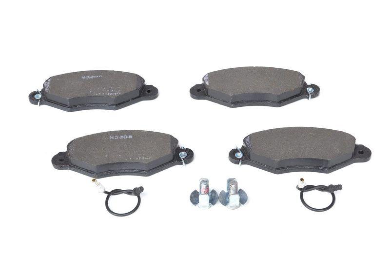Kit de plaquettes de frein, frein à disque BOSCH 0 986 424 455