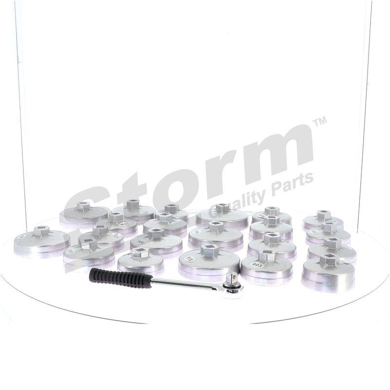 Kit clé coiffe pour filtre à huile STORM QUALITY PARTS 555509