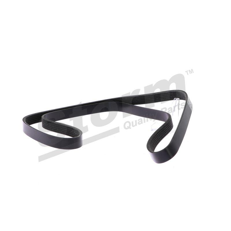 Courroie trapézoïdale à nervures STORM QUALITY PARTS STO6PK1688