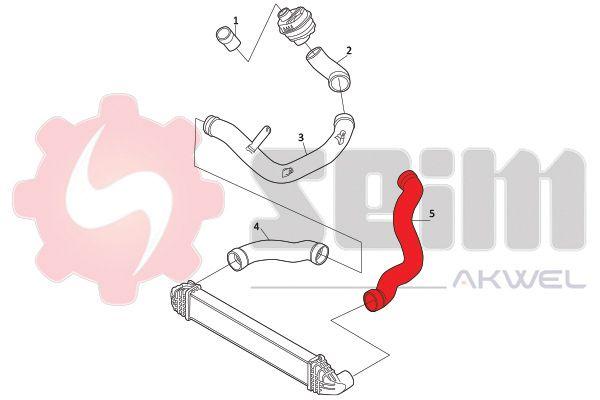 Gaine de suralimentation SEIM 981999