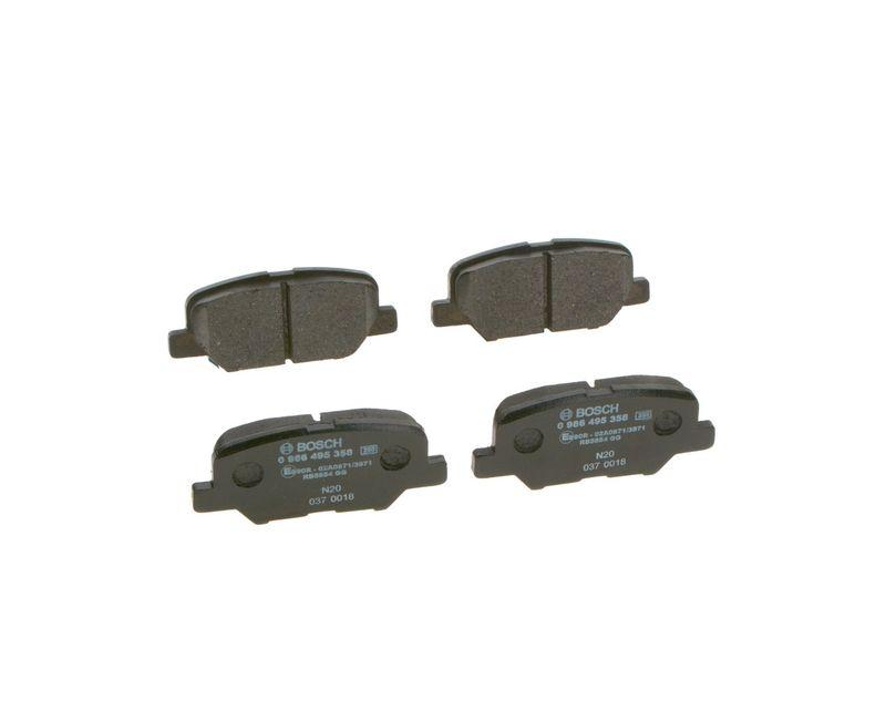 Kit de plaquettes de frein, frein à disque BOSCH 0 986 495 358