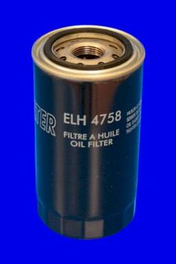 Filtre à huile MECAFILTER ELH4758