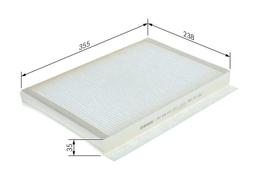 Filtre, air de l'habitacle BOSCH 1987432213