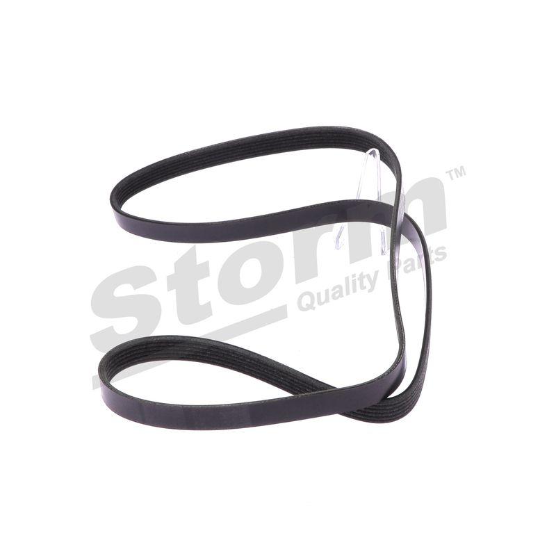 Courroie trapézoïdale à nervures STORM QUALITY PARTS STO6PK1463