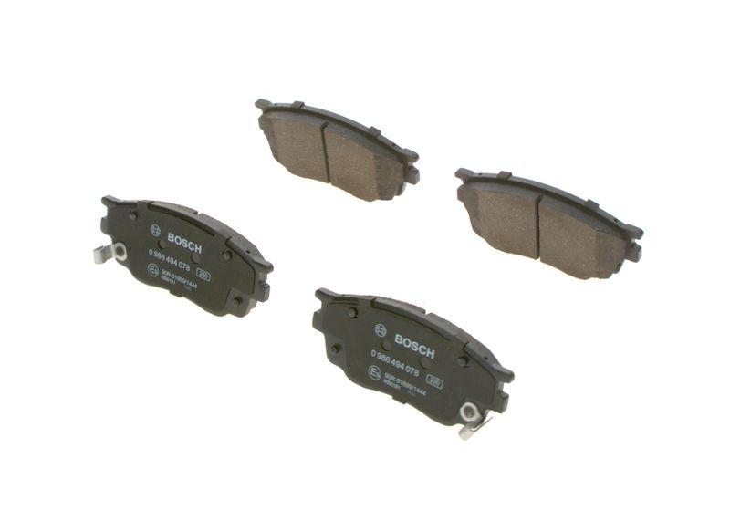 Kit de plaquettes de frein, frein à disque BOSCH 0 986 494 078