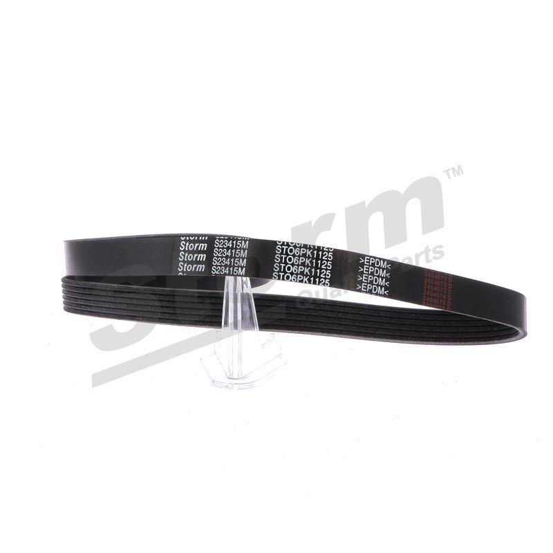 Courroie trapézoïdale à nervures STORM QUALITY PARTS STO6PK1125